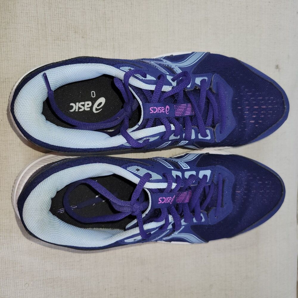 Asics Gel-Contend 8 Shoes Womens 10 Dive Blue Soft Sky Sneakers Running Walking